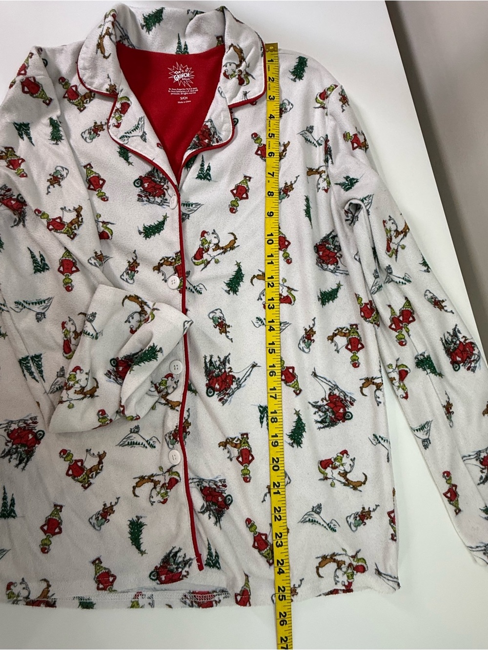 The Grinch Dr. Seuss | Pajama Set Christmas Holiday Sleepwear 2 Pc | Small - Picture 11 of 16